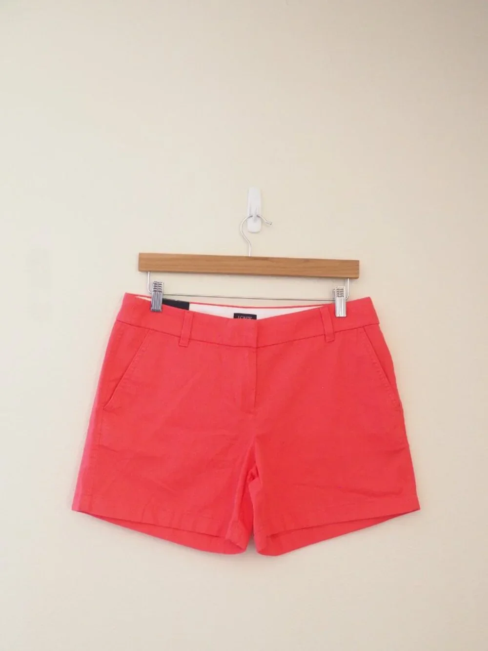 NWT J. Crew 5” Classic Chino Shorts sz 6